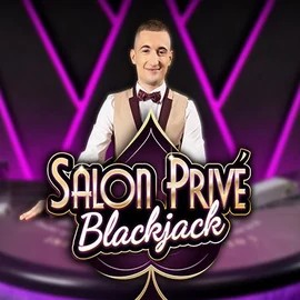 Blackjack Salon Privé slot visual from Ezugi available on bigscasino.it