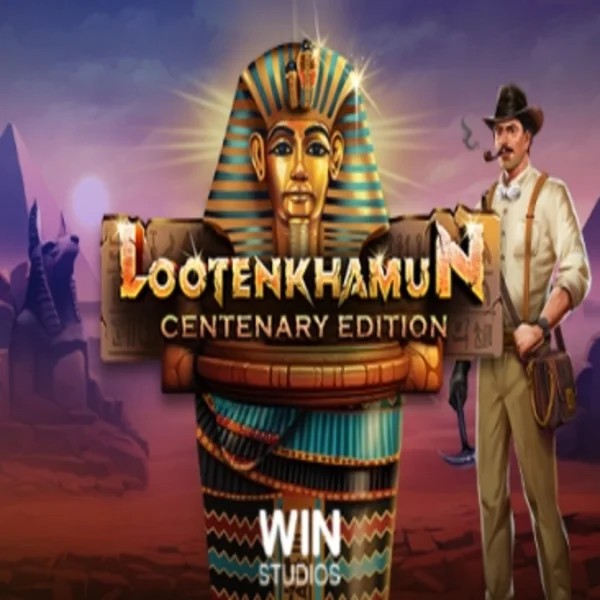 Loot'en Khamun the Dead Sea Scrolls online game logo by Win Studios on bigscasino.it