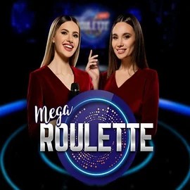 Mega Roulette slot visual from Pragmatic Play available on bigscasino.it