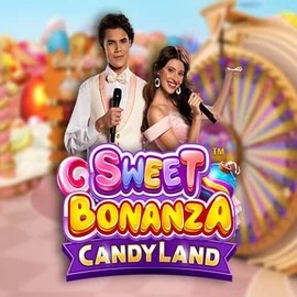 Sweet Bonanza Candy Land Live online game logo by Pragmatic Play on bigscasino.it
