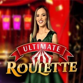 Ultimate Roulette slot logo by Ezugi at Big Casino